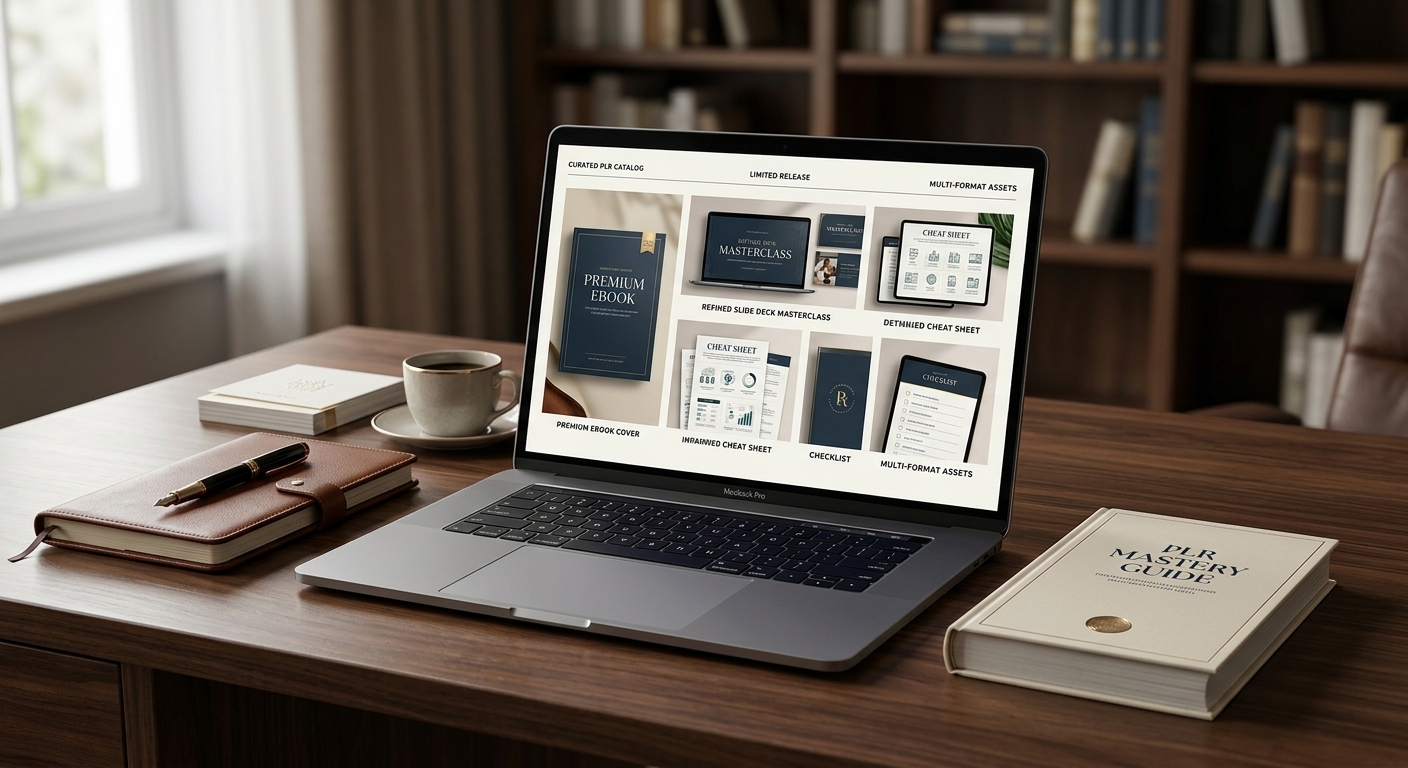 The High-Value PLR Blueprint: Why Premium Rights Are Reshaping Digital Entrepreneurship