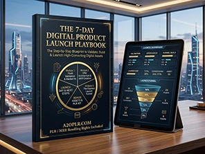 7 Day Digital Product Launch Playbook